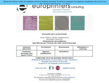 Tablet Screenshot of europrinters.it
